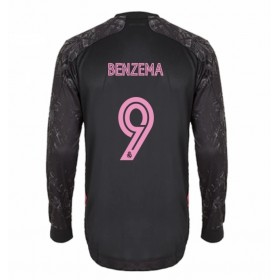 Divisa di Calcio Real Madrid Karim Benzema 9 Terza 2020-2021 Manica Lunga